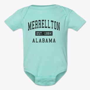Merrellton Alabama Classic Established Baby Onesie