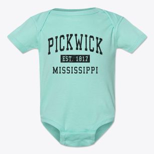 Pickwick Mississippi Classic Established Baby Onesie