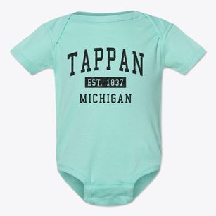 Tappan Michigan Classic Established Baby Onesie