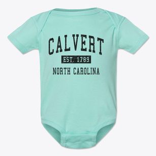 Calvert North Carolina Classic Established Baby Onesie