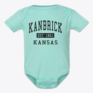 Kanbrick Kansas Classic Established Baby Onesie