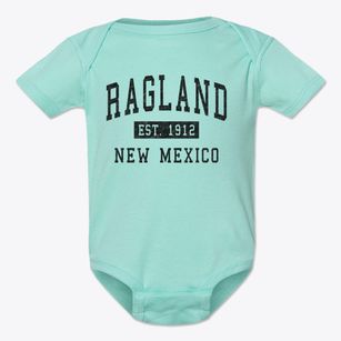 Ragland New Mexico Classic Established Baby Onesie