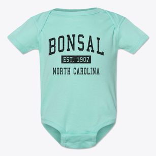 Bonsal North Carolina Classic Established Baby Onesie