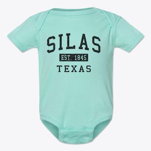 Silas Texas Classic Established Baby Onesie