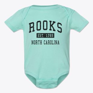 Rooks North Carolina Classic Established Baby Onesie