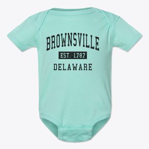 Brownsville Delaware Classic Established Baby Onesie