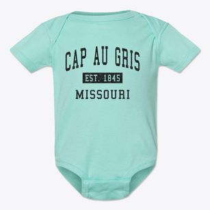Cap Au Gris Missouri Classic Established Baby Onesie