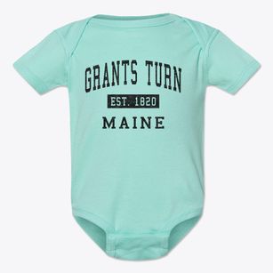 Grants Turn Maine Classic Established Baby Onesie