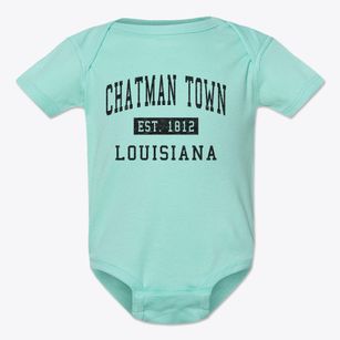 Chatman Town Louisiana Classic Established Baby Onesie