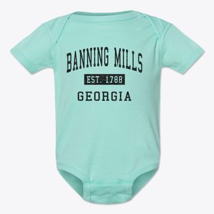 Banning Mills Georgia Classic Established Baby Onesie