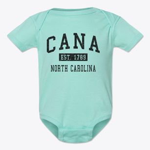 Cana North Carolina Classic Established Baby Onesie