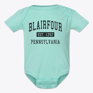 Blairfour Pennsylvania Classic Established Baby Onesie