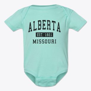 Alberta Missouri Classic Established Baby Onesie