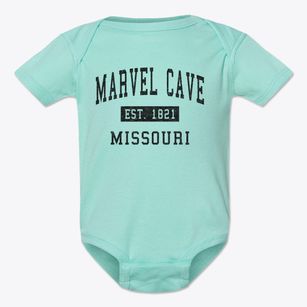 Marvel Cave Missouri Classic Established Baby Onesie