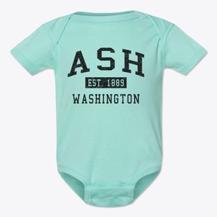 Ash Washington Classic Established Baby Onesie