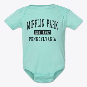 Mifflin Park Pennsylvania Classic Established Baby Onesie