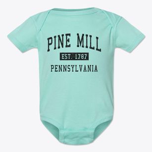 Pine Mill Pennsylvania Classic Established Baby Onesie