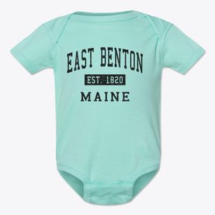 East Benton Maine Classic Established Baby Onesie