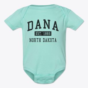 Dana North Dakota Classic Established Baby Onesie