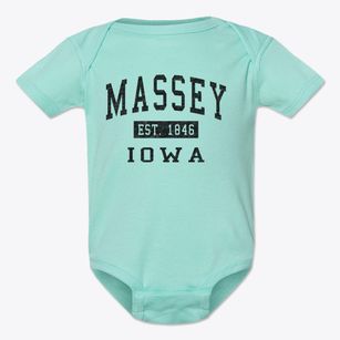 Massey Iowa Classic Established Baby Onesie