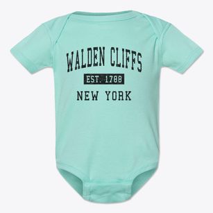 Walden Cliffs New York Classic Established Baby Onesie