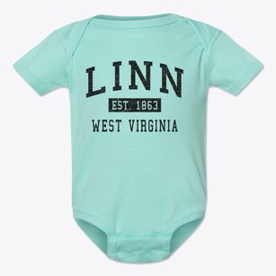 Linn West Virginia Classic Established Baby Onesie