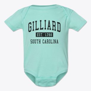 Gilliard South Carolina Classic Established Baby Onesie