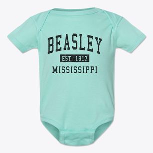 Beasley Mississippi Classic Established Baby Onesie