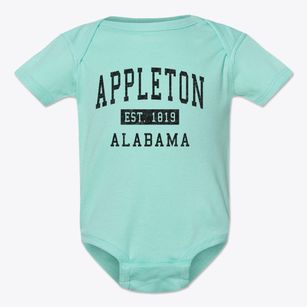 Appleton Alabama Classic Established Baby Onesie