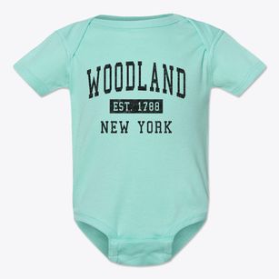 Woodland New York Classic Established Baby Onesie
