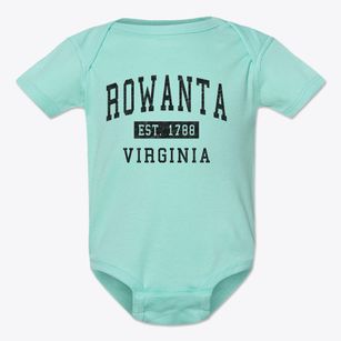 Rowanta Virginia Classic Established Baby Onesie