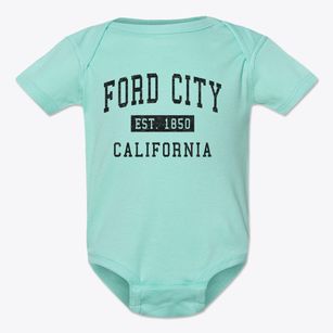 Ford City California Classic Established Baby Onesie
