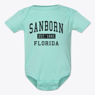 Sanborn Florida Classic Established Baby Onesie
