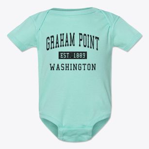 Graham Point Washington Classic Established Baby Onesie