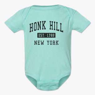 Honk Hill New York Classic Established Baby Onesie