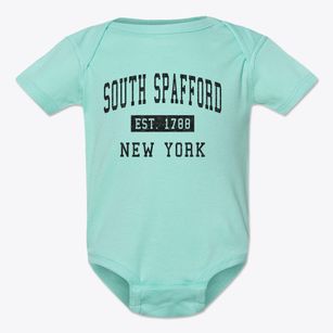 South Spafford New York Classic Established Baby Onesie