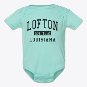 Lofton Louisiana Classic Established Baby Onesie