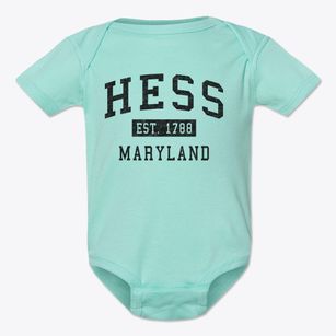 Hess Maryland Classic Established Baby Onesie