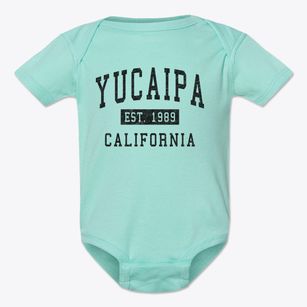 Yucaipa California Classic Established Baby Onesie
