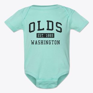 Olds Washington Classic Established Baby Onesie
