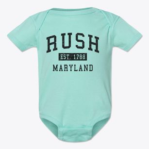 Rush Maryland Classic Established Baby Onesie