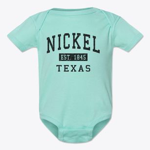 Nickel Texas Classic Established Baby Onesie