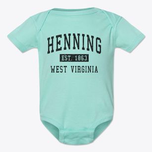 Henning West Virginia Classic Established Baby Onesie