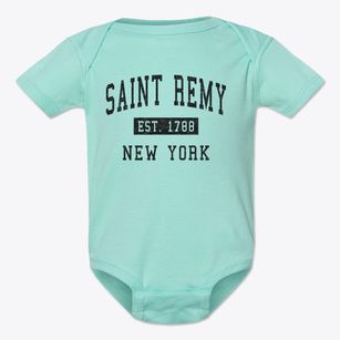 Saint Remy New York Classic Established Baby Onesie