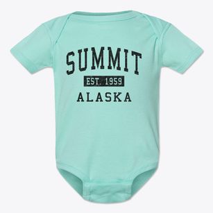 Summit Alaska Classic Established Baby Onesie