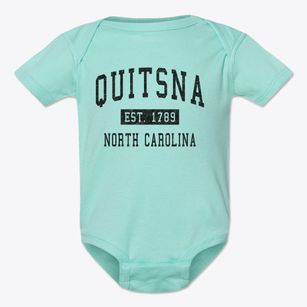 Quitsna North Carolina Classic Established Baby Onesie