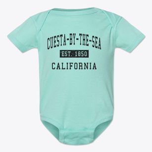 Cuesta-by-the-sea California Classic Established Baby Onesie