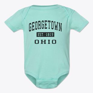 Georgetown Ohio Classic Established Baby Onesie
