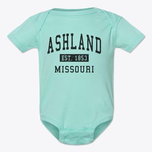 Ashland Missouri Classic Established Baby Onesie