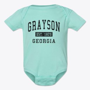 Grayson Georgia Classic Established Baby Onesie
